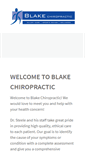 Mobile Screenshot of blakechiropractic.com